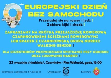 EUROPEJSKI DZIEŃ BEZ SAMOCHODU