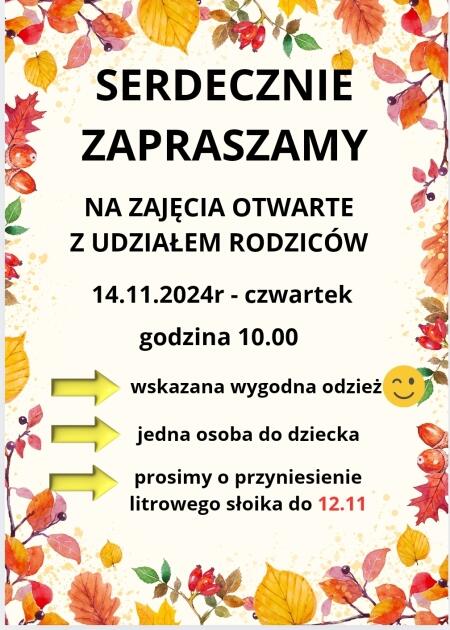 Zajęcia otwarte