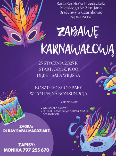 ZABAWA KARNAWAŁOWA