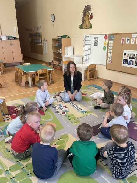 SPOTKANIE Z PANIĄ IRENKĄ PSYCHOLOG 