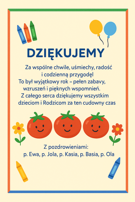 Podziękowanie 