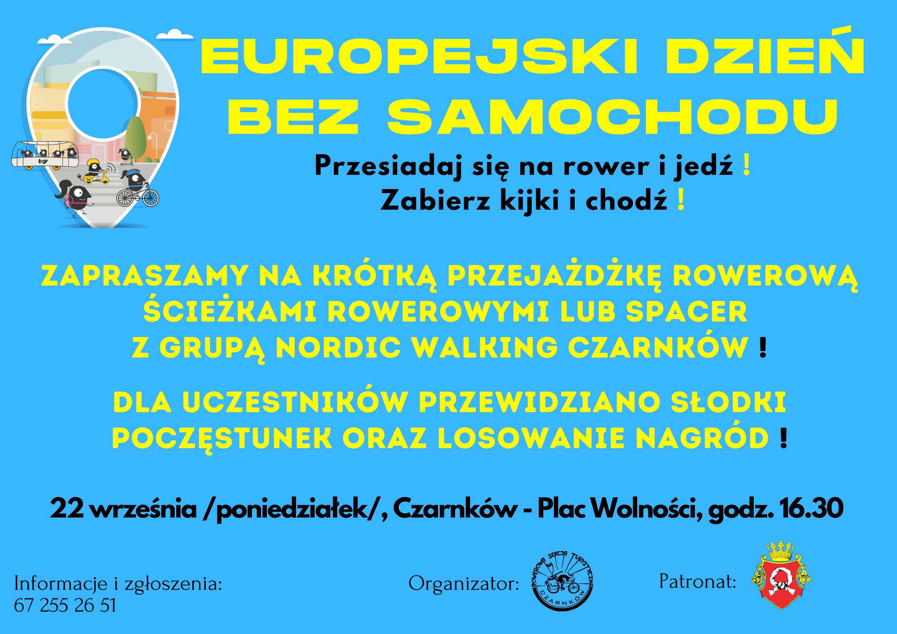 EUROPEJSKI DZIEŃ BEZ SAMOCHODU