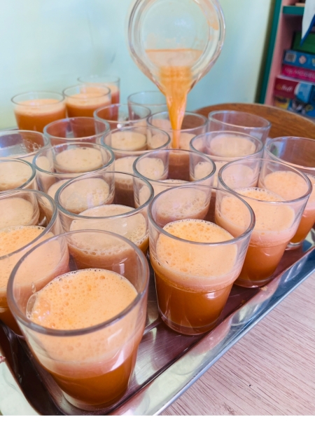 Bomba witaminowa „sok owocowo-warzywny”