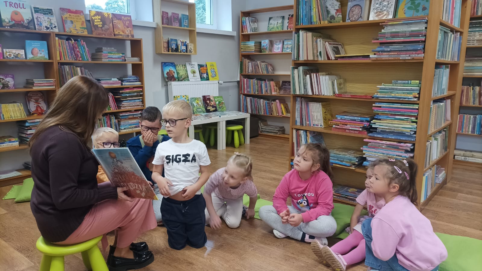 WYJŚCIE DO BIBLIOTEKI