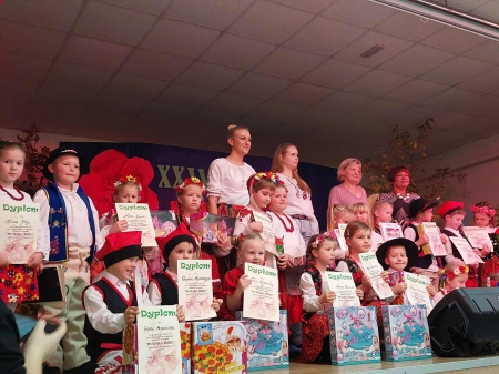 Sukces na Konkursie Piosenki Ludowej Malwa