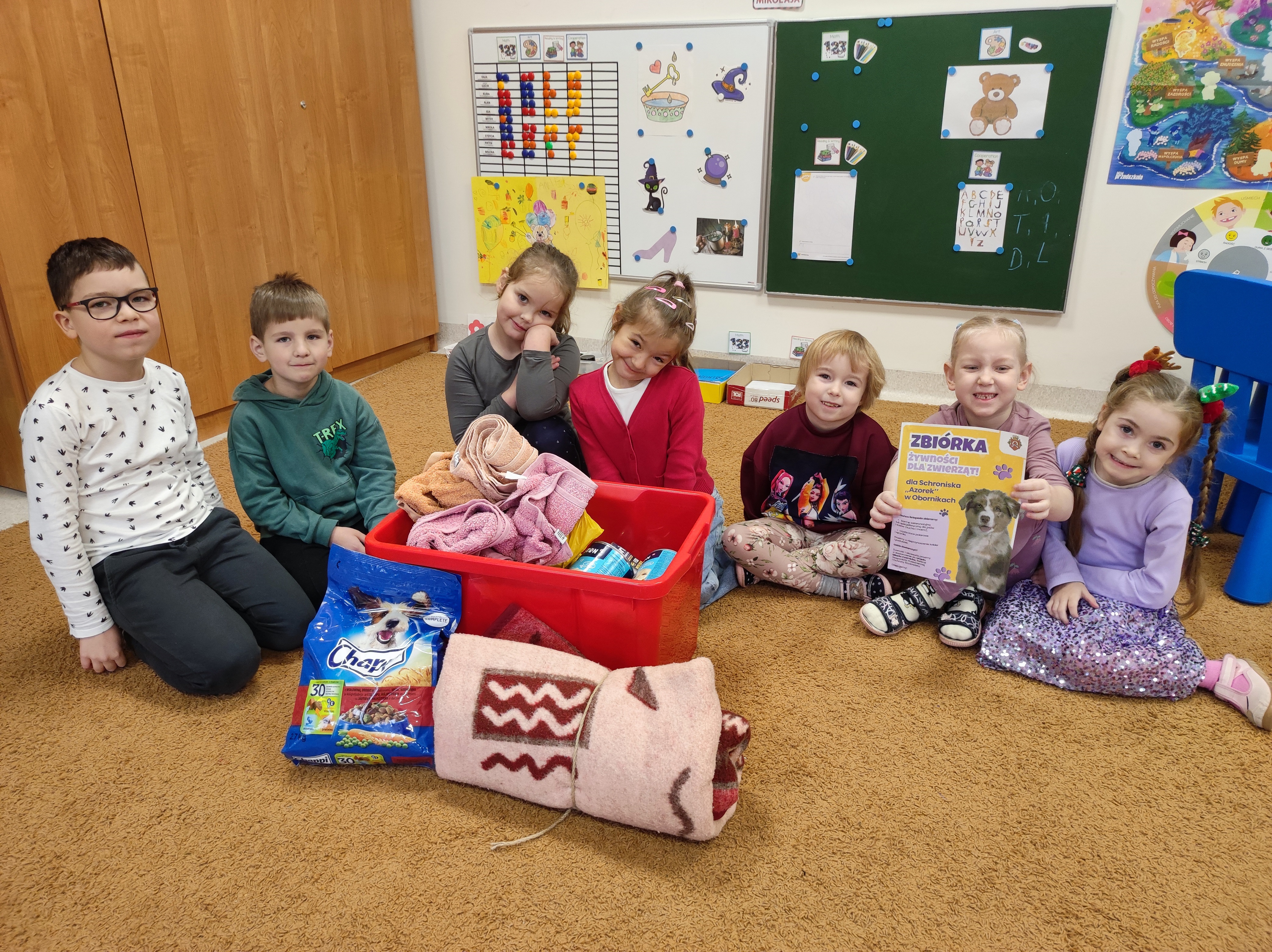 PODSUMOWANIE ZBIÓRKI ŻYWNOŚCI DLA ZWIERZĄT