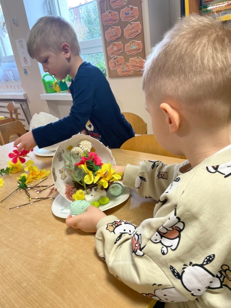 Przygotowania do świąt wielkanocnych.