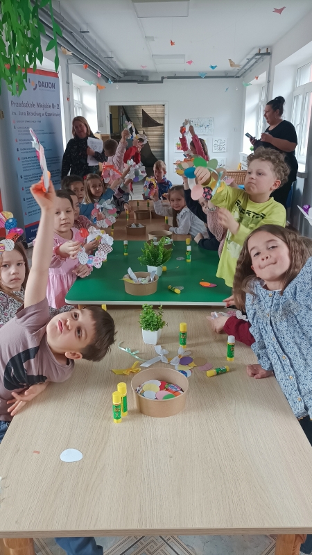 Warsztaty Wielkanocne zorganizowane przez Panie z Miejskiej Biblioteki Publiczne