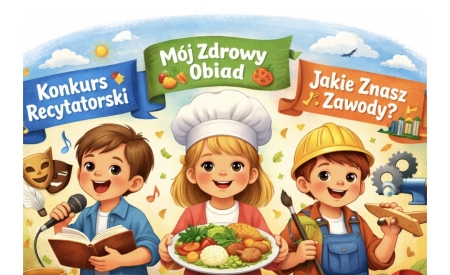 Dziękujemy dzieciom za udział w konkursach