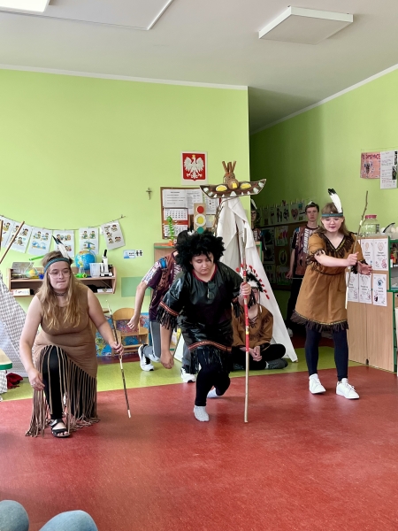 Indianie w naszym przedszkolu.
