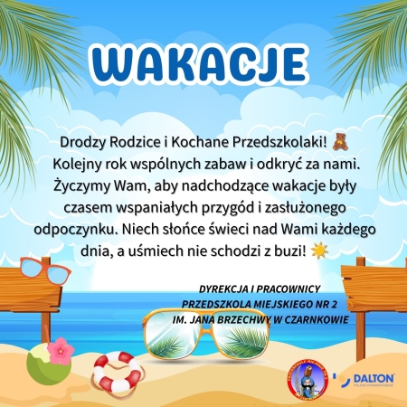 Udanych Wakacji :)