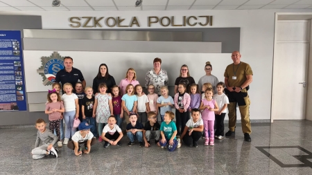 Wycieczka do Szkoły Policji w Pile. 1