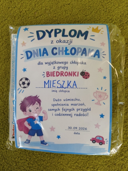 ''DZIEŃ CHŁOPAKA''